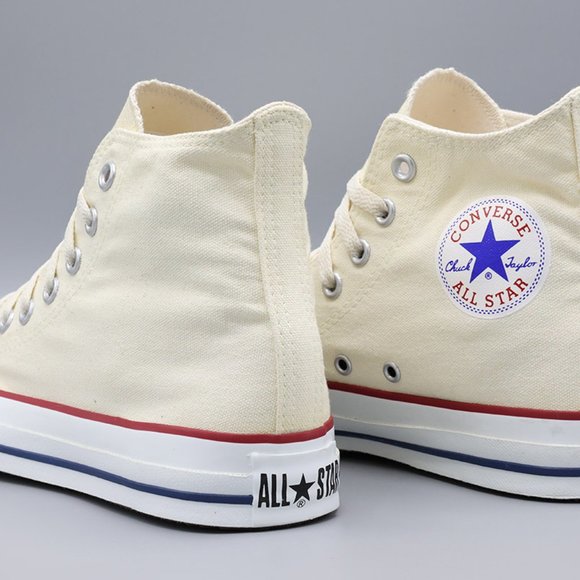 Converse Chuck Taylor All Star Hi Top Unbleached White Men’s 7.5
